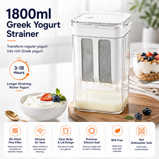 Yogurt Filter Greek Yogurt Strainer Food Strainer Storage Container